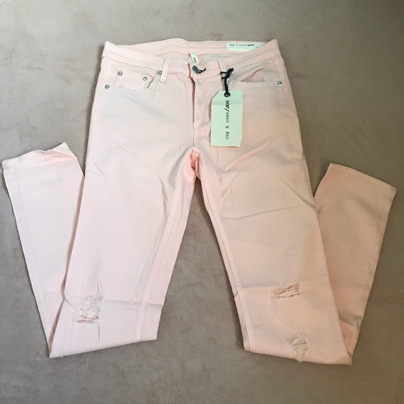 NEW Rag & Bone Distressed Skinny Jeans - Picture 6 of 7